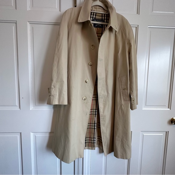 Burberry Other - Burberry long Camden Heritage man’s Coat. Good condition with few coffee stains.
